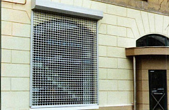Рольставни DOORHAN витринные для окна из профиля RHE78G